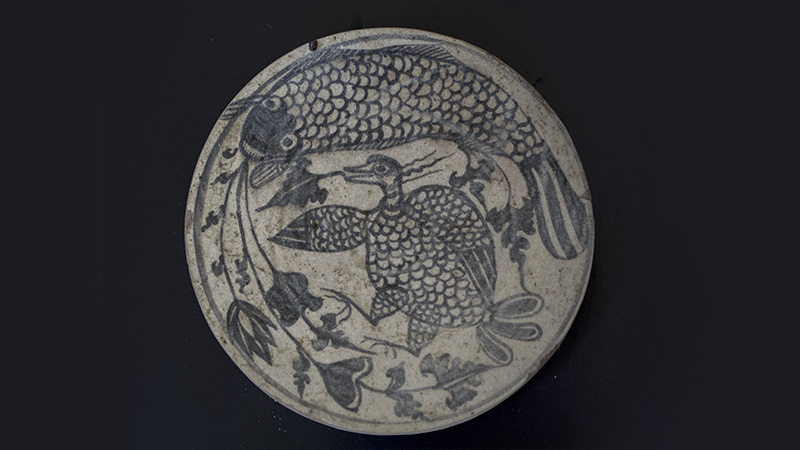 Sukhothai pottery craft workshop — detail from the celadon tradition